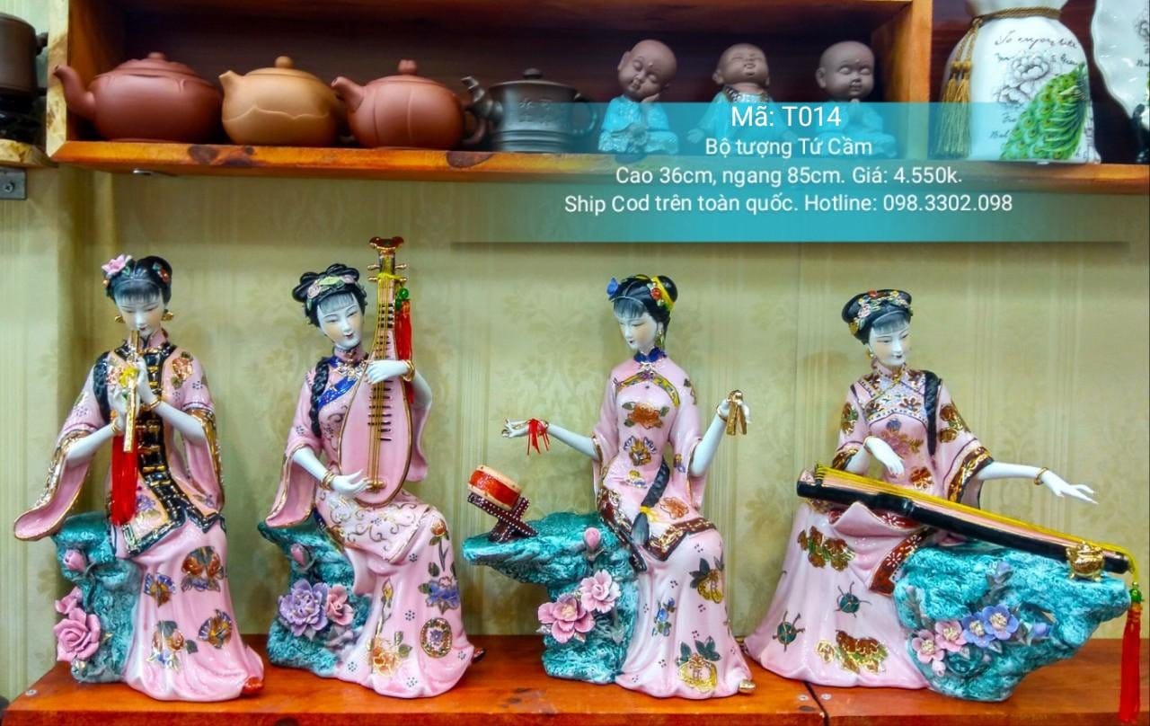 BỘ TƯỢNG TỨ CẦM
